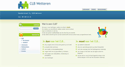 Desktop Screenshot of clbwetteren.be
